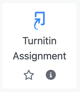 Turnitin Assignment icon