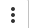 An icon displaying three vertical dots, representing the "Customize and control Google Chrome" menu
